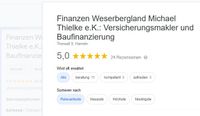 Referenzen - Bewertungen - Rezensionen von Michael Thielke als Versicherungsmakler und Baufinanzierungs Experte bei Google.
